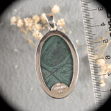 Tinguaite sterling silver pendant