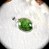 Chrome Diopside pendant