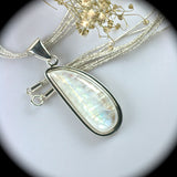 Moonstone sterling silver pendant