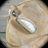 Moonstone sterling silver pendant