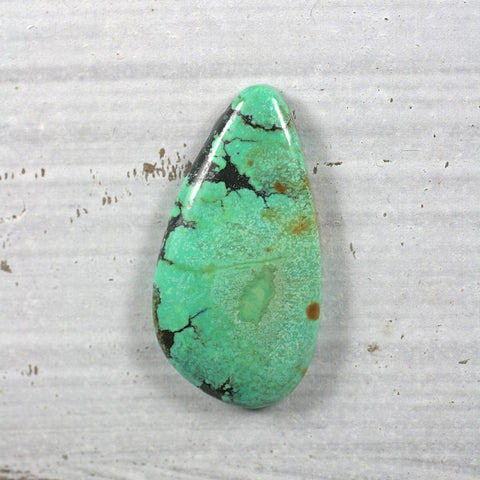 Green Turquoise cabochon - Rusmineral cabochons&jewelry