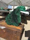 Crystalized Malachite Specimen from Congo