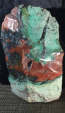 Sonora Sunset Chrysocolla and Cuprite specimen from Mexico