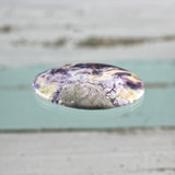 Tiffany stone Bertrandite cabochon