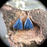 Swedish Blue sterling silver earrings