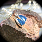 Swedish Blue sterling silver earrings