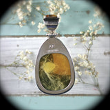Simbircite pendant - Rusmineral cabochons&jewelry - 5