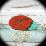 Sonora Sunrise Chrysocolla cabochon - Rusmineral cabochons&jewelry - 2