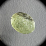 Apatite oval cabochon