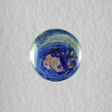 Azurite Malachite round cabochon