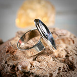 Pietersite sterling silver ring